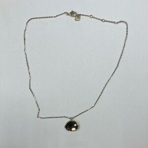 17” Swarovski topaz adjustable necklace